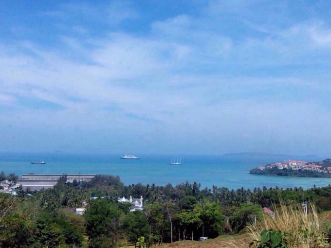 Phuket land sale in Ao Makham sea view 16 rai
